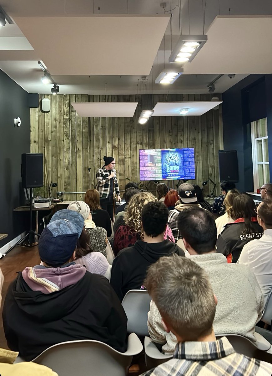 GarethEvz's tweet photo. Showing off recent design work in the opening talk at @designswansea Cropped.
‘Same But Different’ title card, visual identity and graphics, for the independent film by @arts_afan.
#DSCropped https://t.co/24fUGAkO83