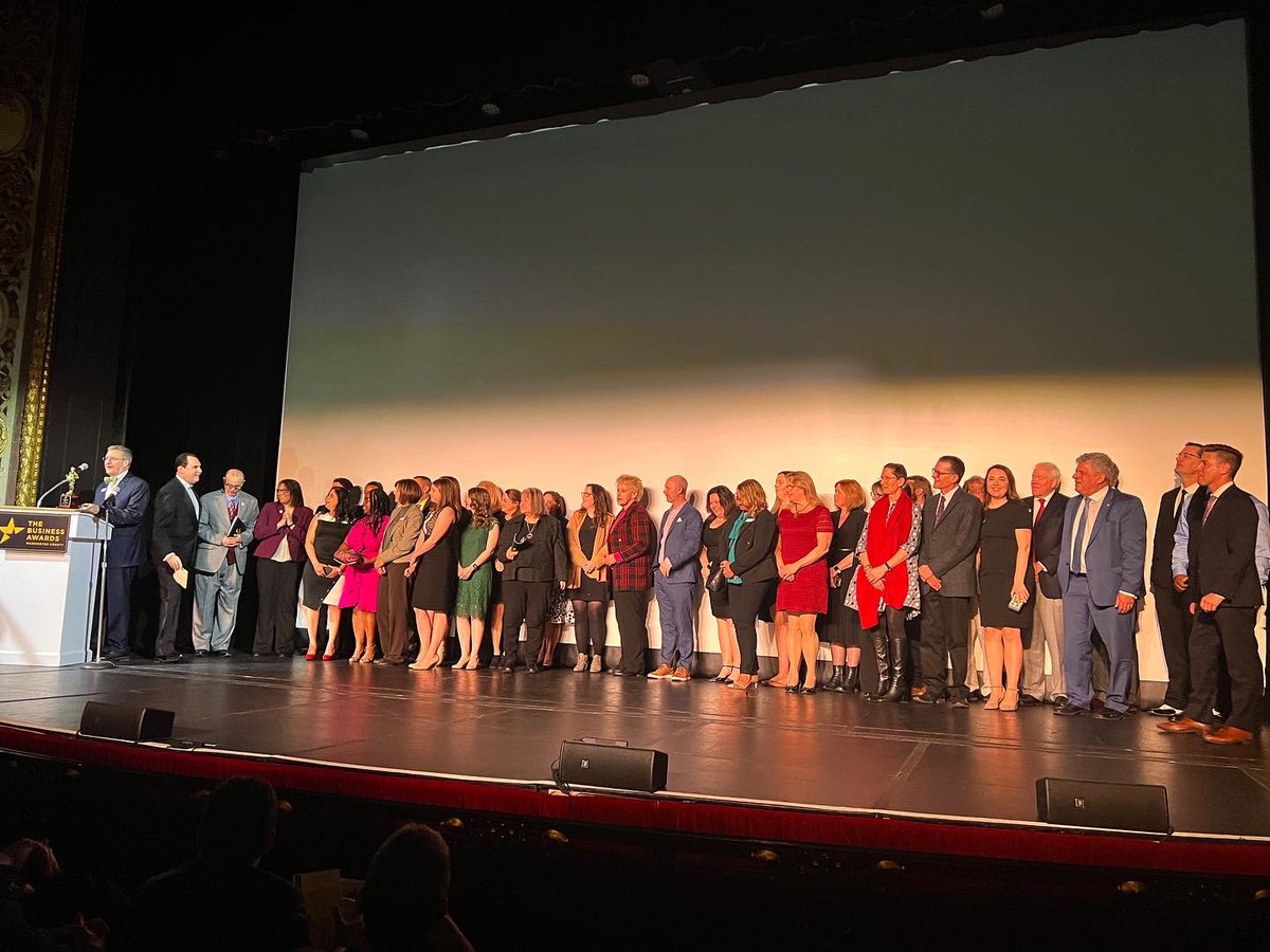 hagerstowncc's tweet photo. Hagerstown Community College was named Washington County Large Business of the Year at the @WashCoChamber 24th Annual Business Awards ceremony. Congratulations to the College faculty, staff, board members, volunteers, and all of the winners and nominees! https://t.co/guDMvB7dQA