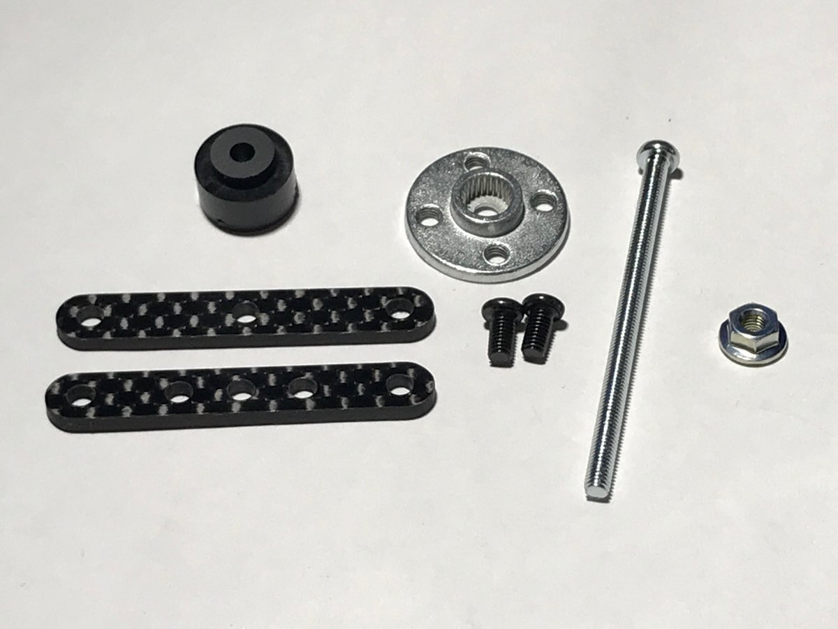 CherisCraft's tweet image. 【CC-01等長リンクステー】

ステアの切れないCC01の対策パーツ
捩れを無くし、サーボパワーをステアまで確実に伝えます。

等長リンクステー
cheriscraft.theshop.jp/items/22261406

＃CC01 ＃ラジコン ＃クローラーラジコン ＃クロカン ＃ちぇりすくらふと