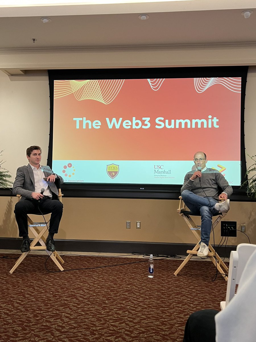 Listening to the COO of <a href="/0xPolygon/">Polygon | POL</a> Michael Blank thanks to a great “Web3 Summit” event hosted by @blockchainatusc