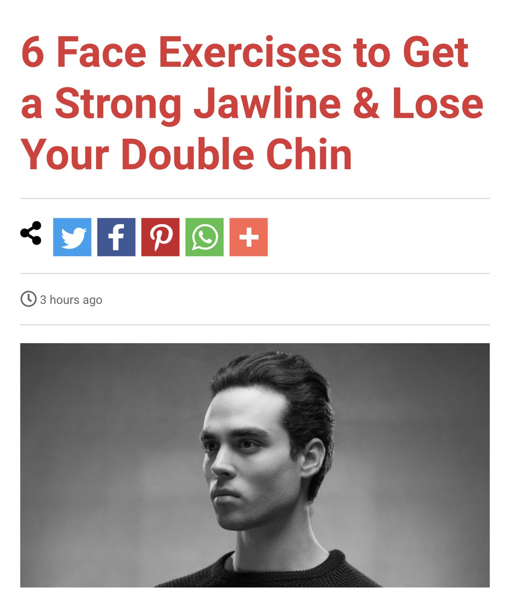 RDiMaggio69's tweet photo. 6 Face Exercises to Get a Strong Jawline & Lose Your Double Chin
👉 Read more here👇
👉 https://t.co/HlehMYN9at
#jawline #doublechin #exercises #fit #faceexercise #stronjaw #strongjawline #getfit https://t.co/IrmLsqtdgK