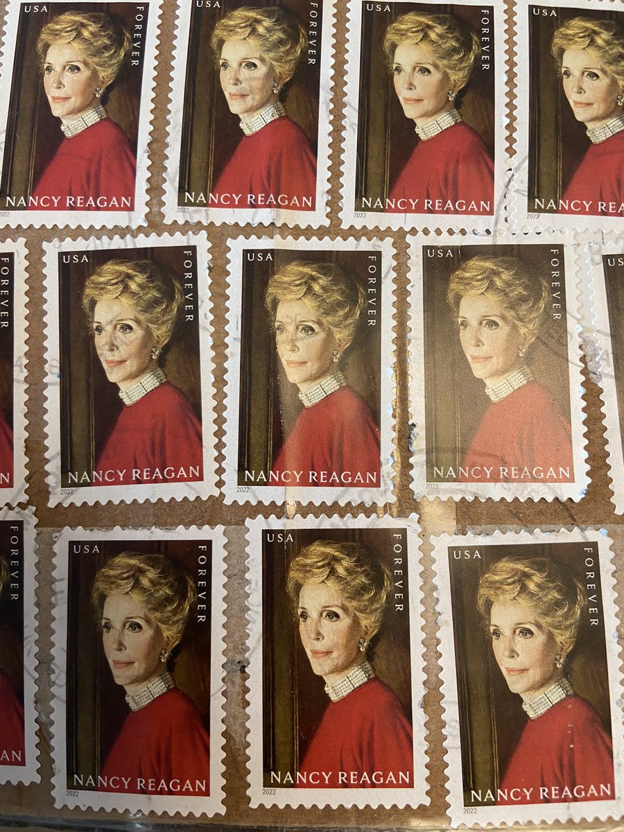 the energy of this package i just received from ebay… THIS IS TOO MANY NANCY REAGANS FOR MY GOOD GAY HOME