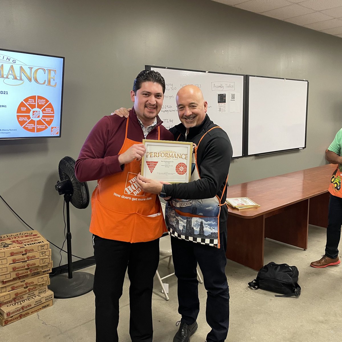 Thank you Boss, Your a true inspiration to all of us GO D65!!!!Today 1961 received an award for best comp in D21 for 2022!!! Couldn’t have done this without my team!!! @D65Hutch @LilyGSV @LemmaTony