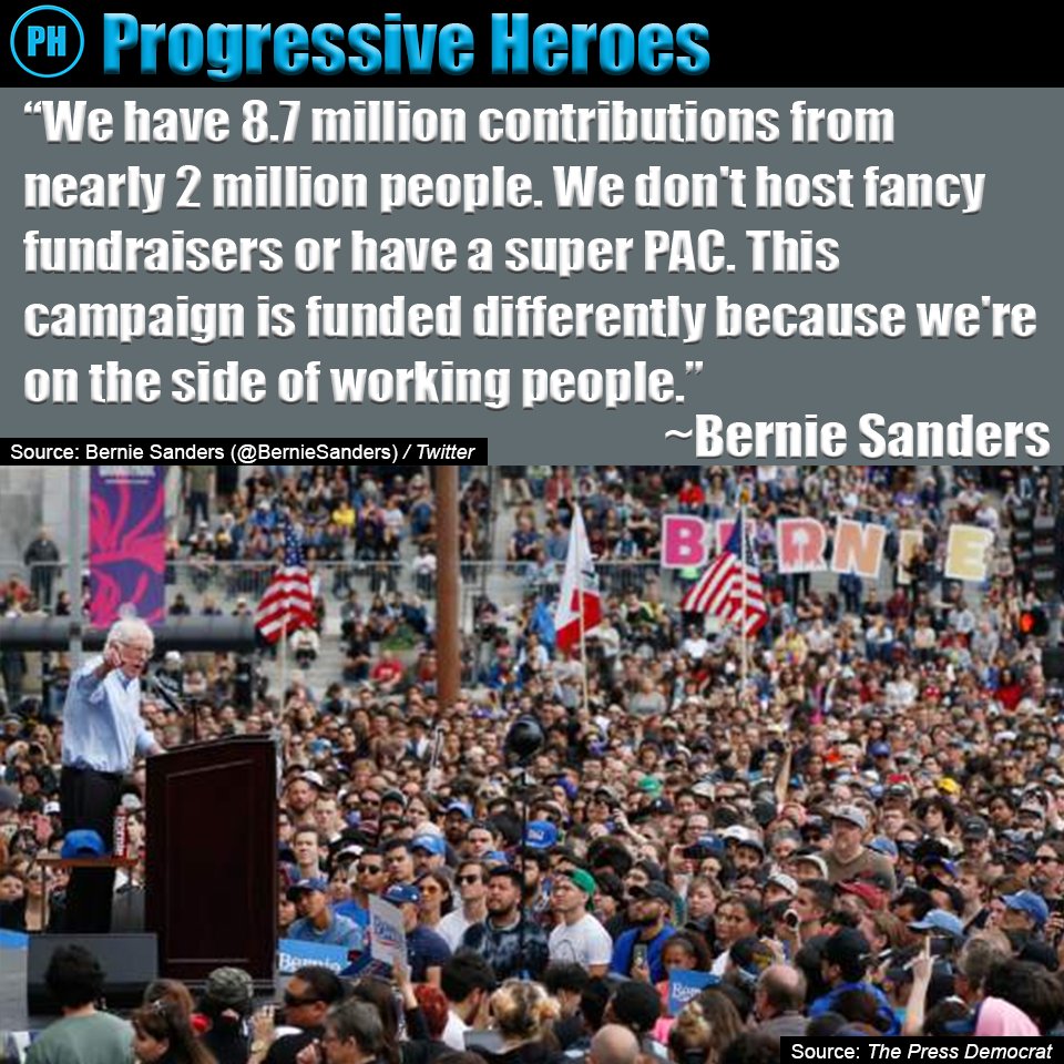 BernieSandersFC's tweet image. #Bernie2016 #Bernie2020 #Bernie2024 #SuperPac #SuperPacs #WeNeedToGetBigMoneyOutOfPolitics #NotMeUs #FeelTheBern
