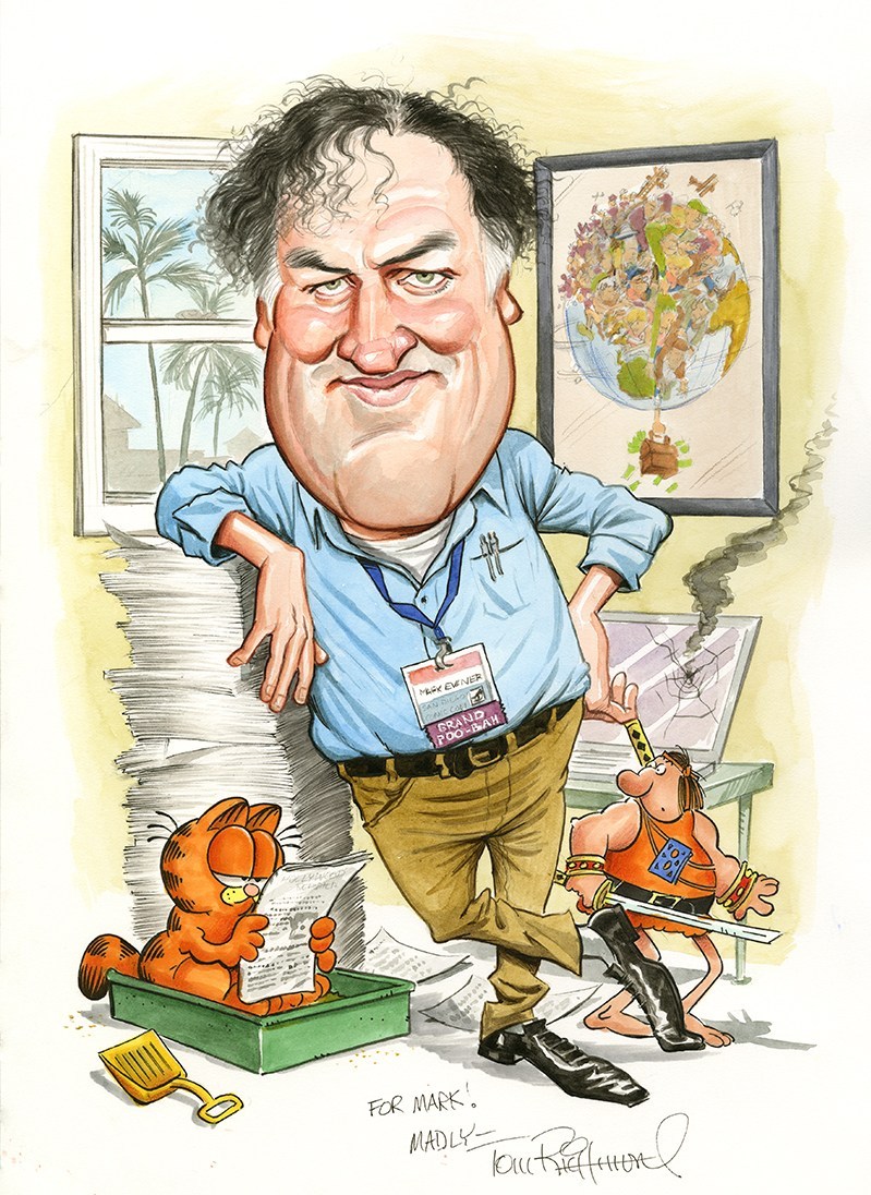 Happy Birthday to our own @evanier! 40+ years of Groo, some work with a lasagna loving cat and many other amazing projects. We wish him many more years of cheese dip! #sergioaragones #groothewanderer #darkhorsecomics #bday