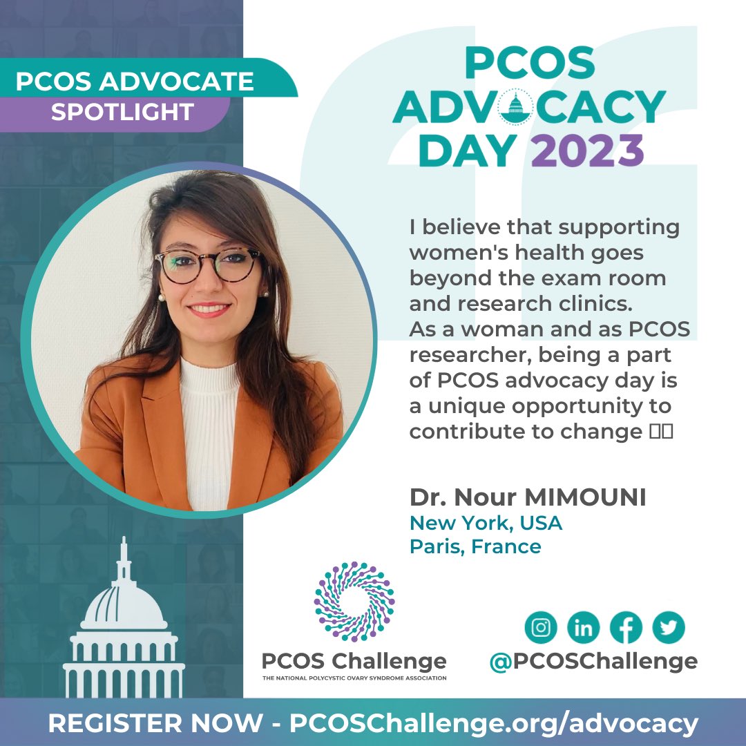 NourMimouni5's tweet photo. Capitol Hill day - 02/03/2023 🏛️🇺🇸
Today is the day where words and actions collid💥! @pcoschallenge 

Shout out to all the advocates around the globe 🌎 You are doing a great job! 
#womenshealth #CapitolHillDay #pcosadvocacyday #Prioritizepcos #NIH #womensupportingwomen #AEPCOS https://t.co/eXnp0ut4tB