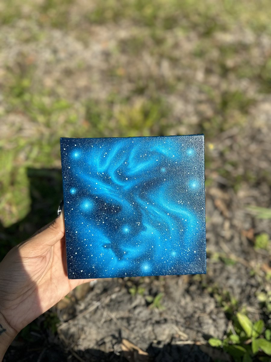 ✨minis minis minis✨

Use code Cosmic for 15% off your purchase 💙💜🤍

#spaceart #spacepainting #ArtistOnTwitter #shopsmall #SmallBusiness #galaxyart #northernlights #succession