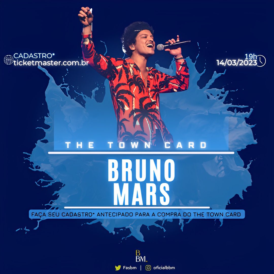 🇧🇷BRASIL Bruno Mars tweet media