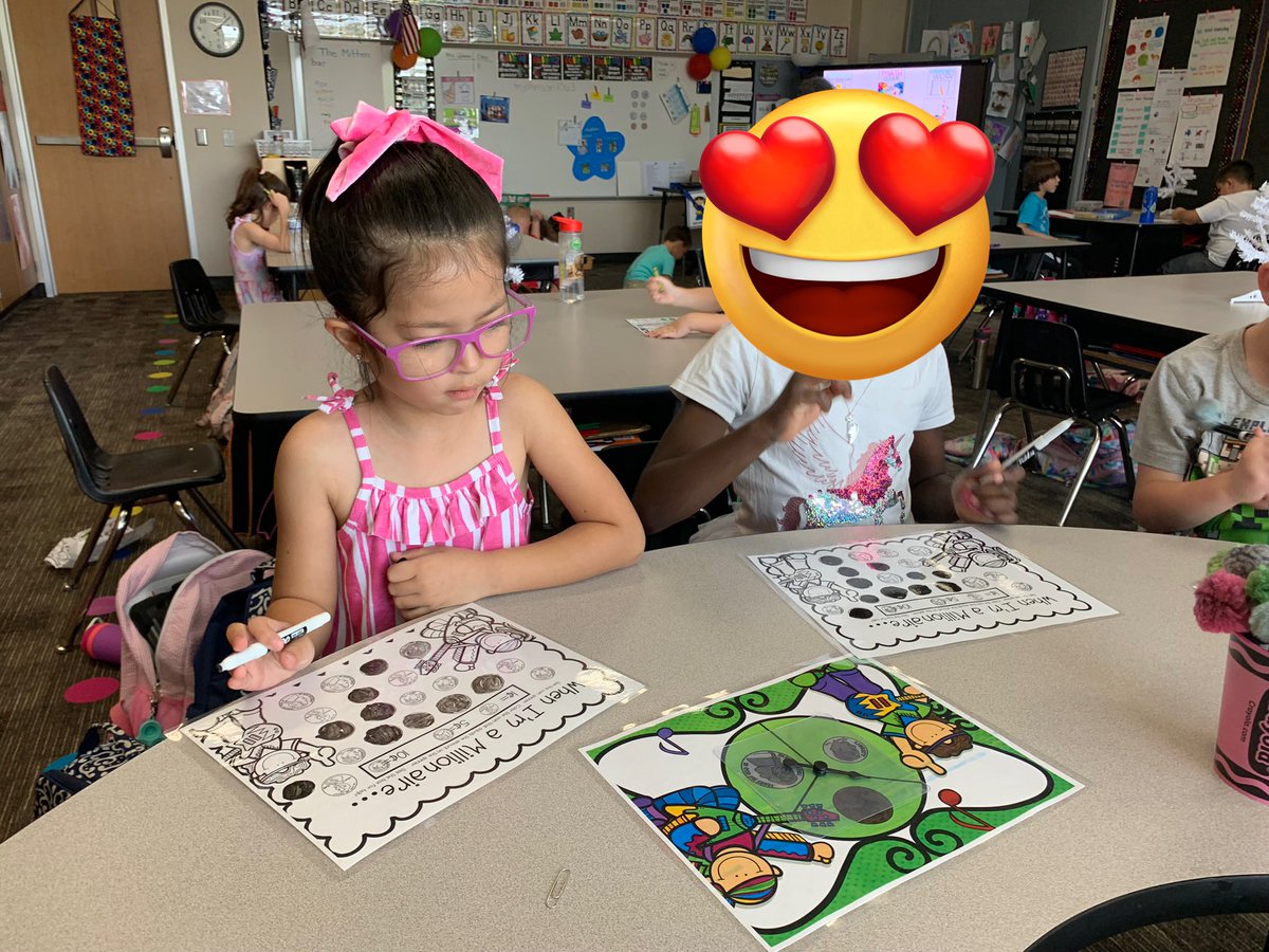 Learning coins in kinder!