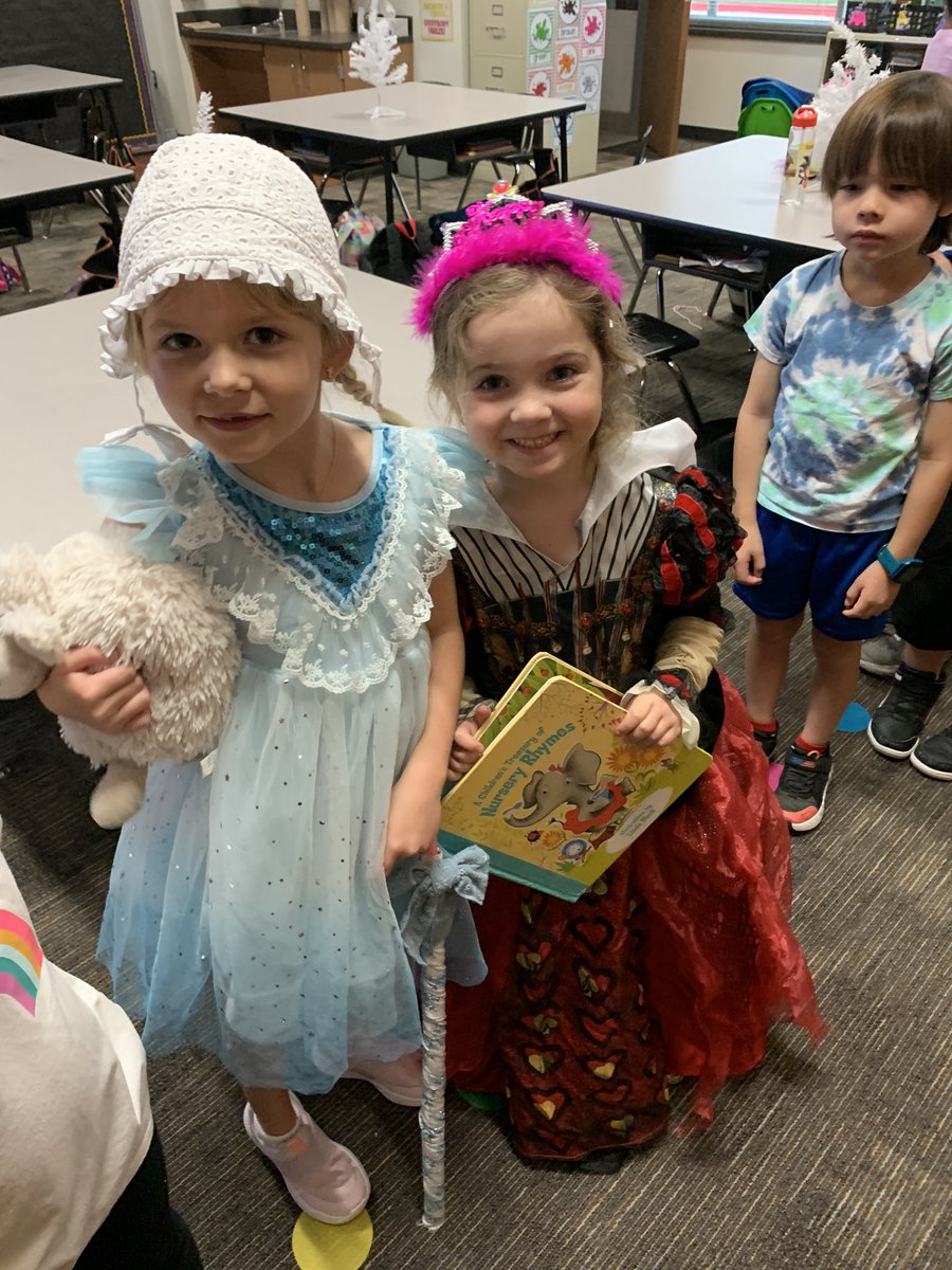 We had a fun time dressing as nursery rhyme characters to celebrate our visit with Mother Goose.