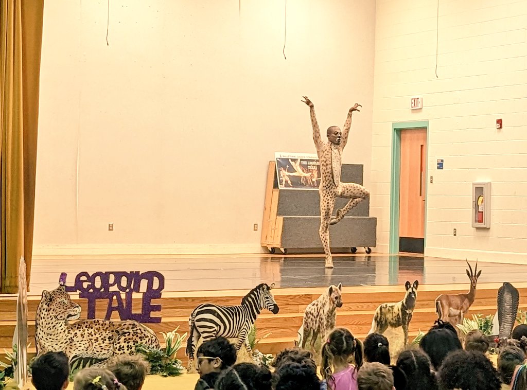 If anyone ever questions the importance of cultural arts, I'll show them this. After a lovely performance by <a href="/ballethnic/">Ballethnic Dance</a>, these girls built a stage &amp; had glue stick dancers. 😍 They requested me as their audience &amp; one sang an original song. Thanks <a href="/ApexESPTA/">Apex Elementary PTA</a>  &amp; <a href="/apexescougars/">Apex Elementary</a>!