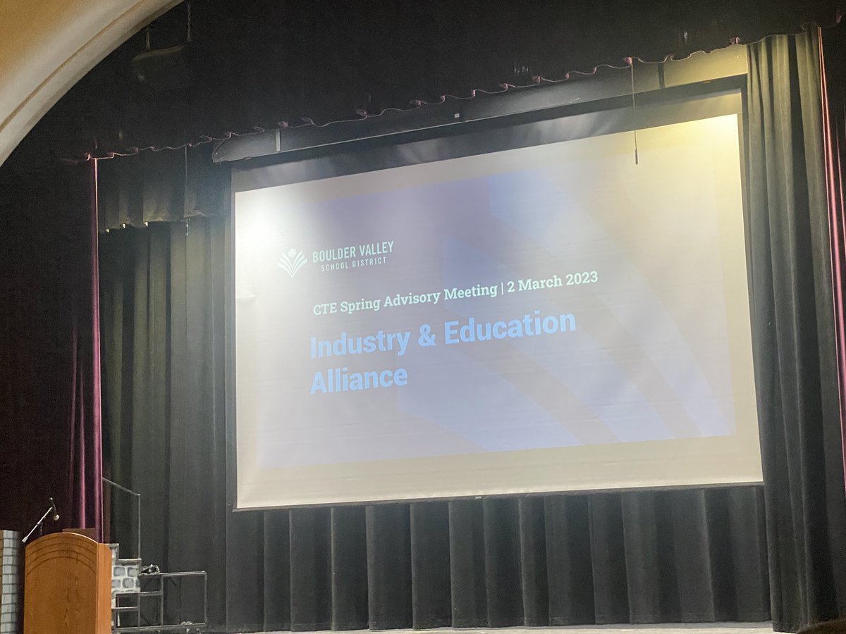 Excited to be attending + participating in the industry &amp; education night <a href="/BVSDcolorado/">Boulder Valley School District</a> to discuss opportunities with <a href="/NIST/">National Institute of Standards and Technology</a> and the overall Boulder community - like the S.H.I.P. program participants I’m looking forward to working with this upcoming summer!