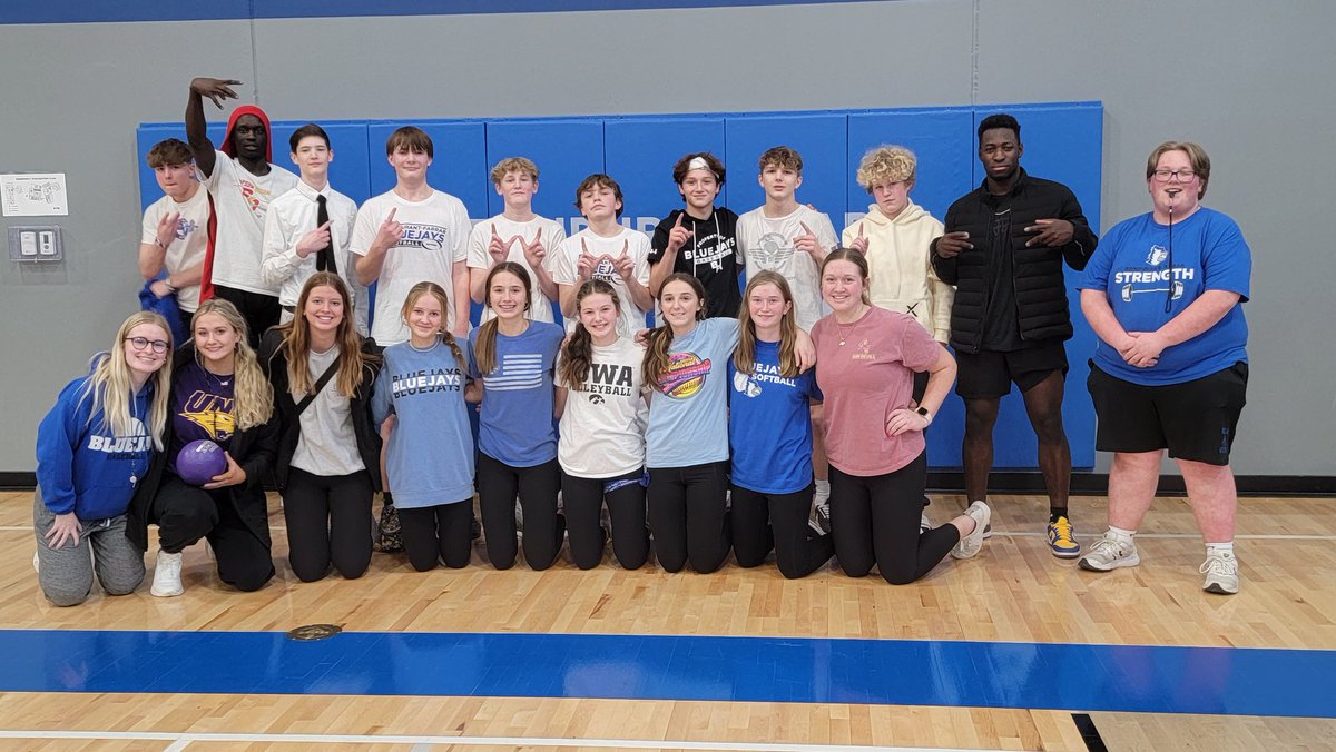 Today, we held our annual dodgeball tournament.  We had over 100 students participate along with eight special guests from the class of 2024 who volunteered to help with this fun event.  Great job to everyone involved and to our tournament champions!