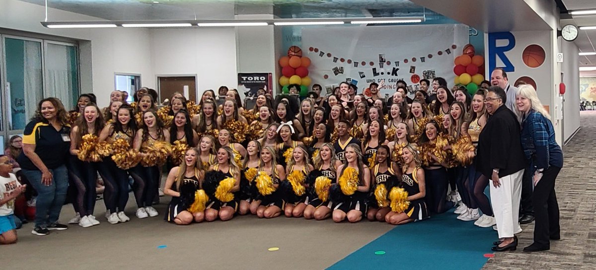 WoodardCFISD's tweet photo. The #ALLINWolfpack thanks namesake Sadie Woodard, @MLManess &amp; @CyRanchHS for an amazing celebration showing #CFISDSPIRIT for @MFinalFour #MFInalFour #ReadToTheFinalFour @suebrenz @jesmcallister @MrsClevenger1 @DawnTryon11 @CyFairJoel @christinacole03 @11greenwave @SuptMarkHenry https://t.co/lP9Lj8jQuS