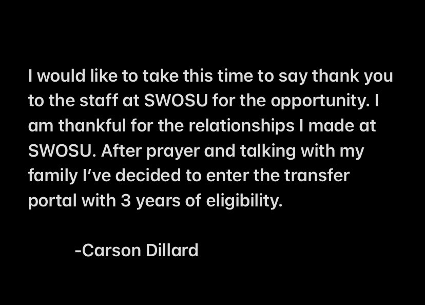 Carson Dillard (@carsondillard8) on Twitter photo 