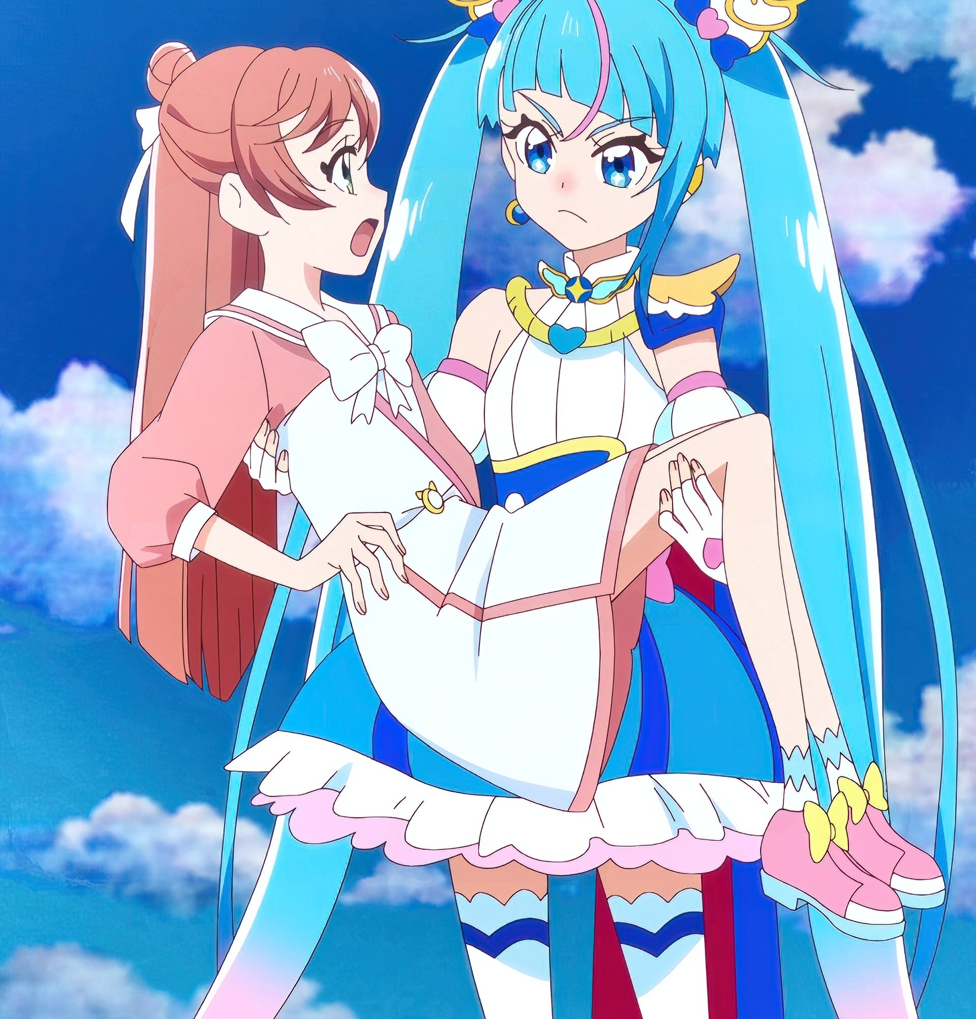 Eriol Irzahn on X: Hirogaru Sky Precure ☁️ I know even though