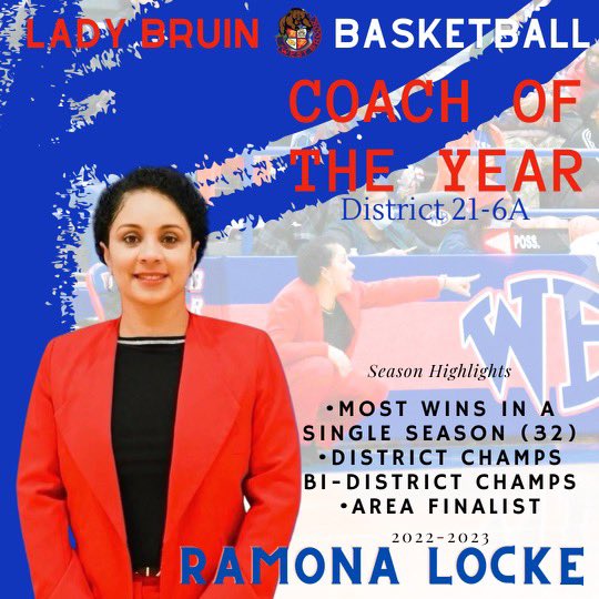 Congratulations to the Lady Bruins for their District 21-6A achievements.

#OneTeamOneGoalOneFamily