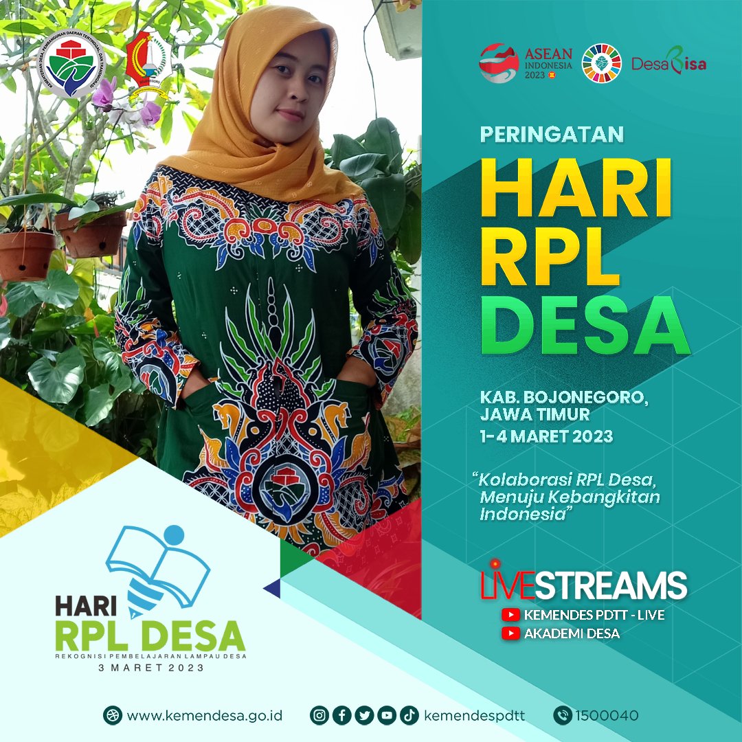 #HariRPLDesa
Rekognisi Pembelajaran Lampau Desa adalah program Kemendes PDTT yang bersinergi  dengan Perguruan Tinggi untuk Desa (Pertides)

<a href="/jokowi/">Joko Widodo</a> 
<a href="/halimiskandarnu/">ABDUL HALIM ISKANDAR</a>
@Kemendespdtt
<a href="/malik_haramain/">malikharamain</a>
<a href="/imansyukri/">Iman Sukri</a>
<a href="/taufikmadjid71/">IG : taufik.madjid</a>
@yusradaridesa 
<a href="/azzameldzikrie/">#SantriIndonesia</a> 
<a href="/tppkemendes/">TPP KEMENDES</a>