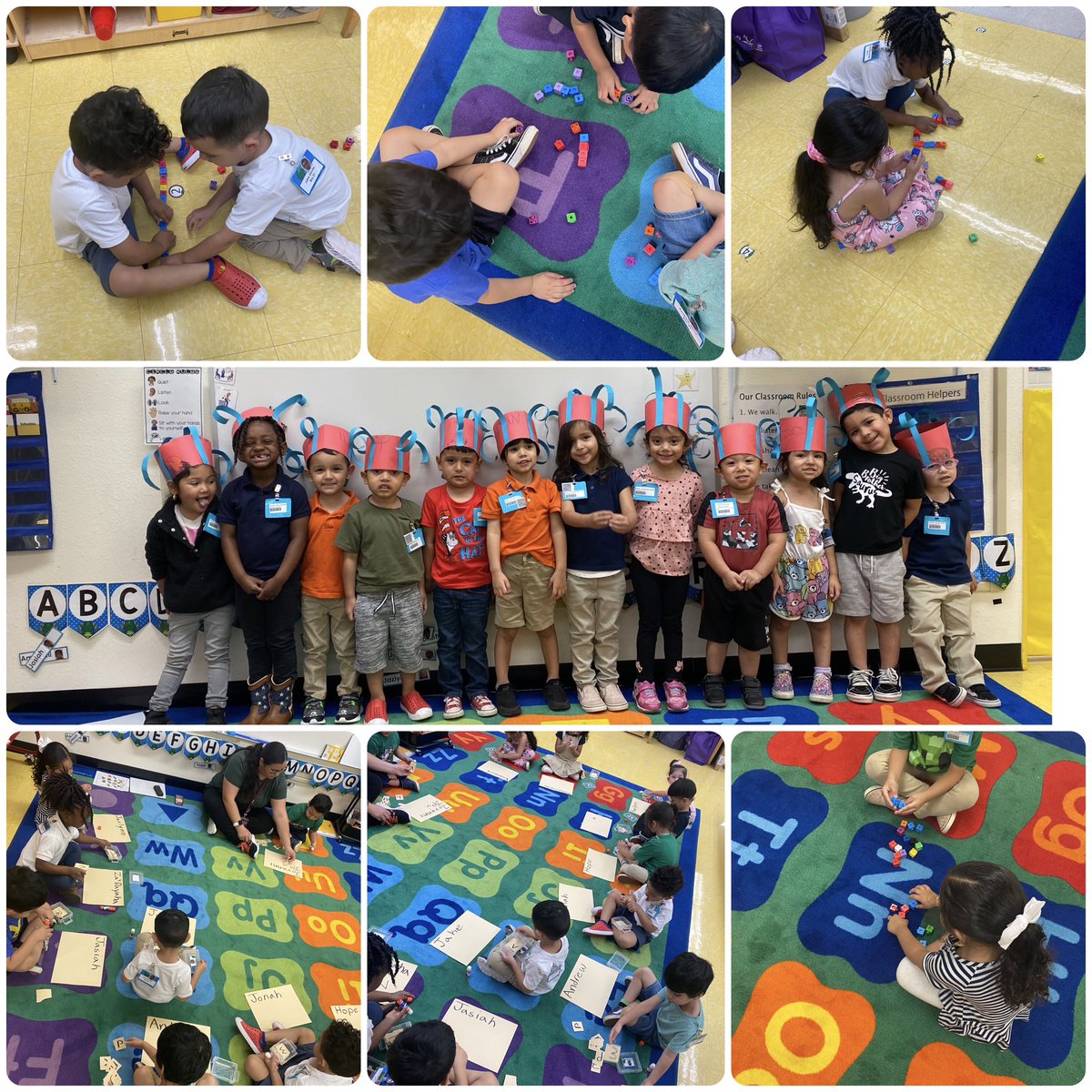 Crystal Canales (@c_canales13) on Twitter photo Forgot to post yesterday the students working together to see who can build the tallest tower (learning how to compare sizes). Then a matching letters in their name activity! & Today was crazy hat day😁 <a href="/JOSECARDENASECC/">Jose Cardenas ECC</a> #prek3s #handsonlearning Forgot to post yesterday the students working together to see who can build the tallest tower (learning how to compare sizes). Then a matching letters in their name activity! & Today was crazy hat day😁 <a href="/JOSECARDENASECC/">Jose Cardenas ECC</a> #prek3s #handsonlearning