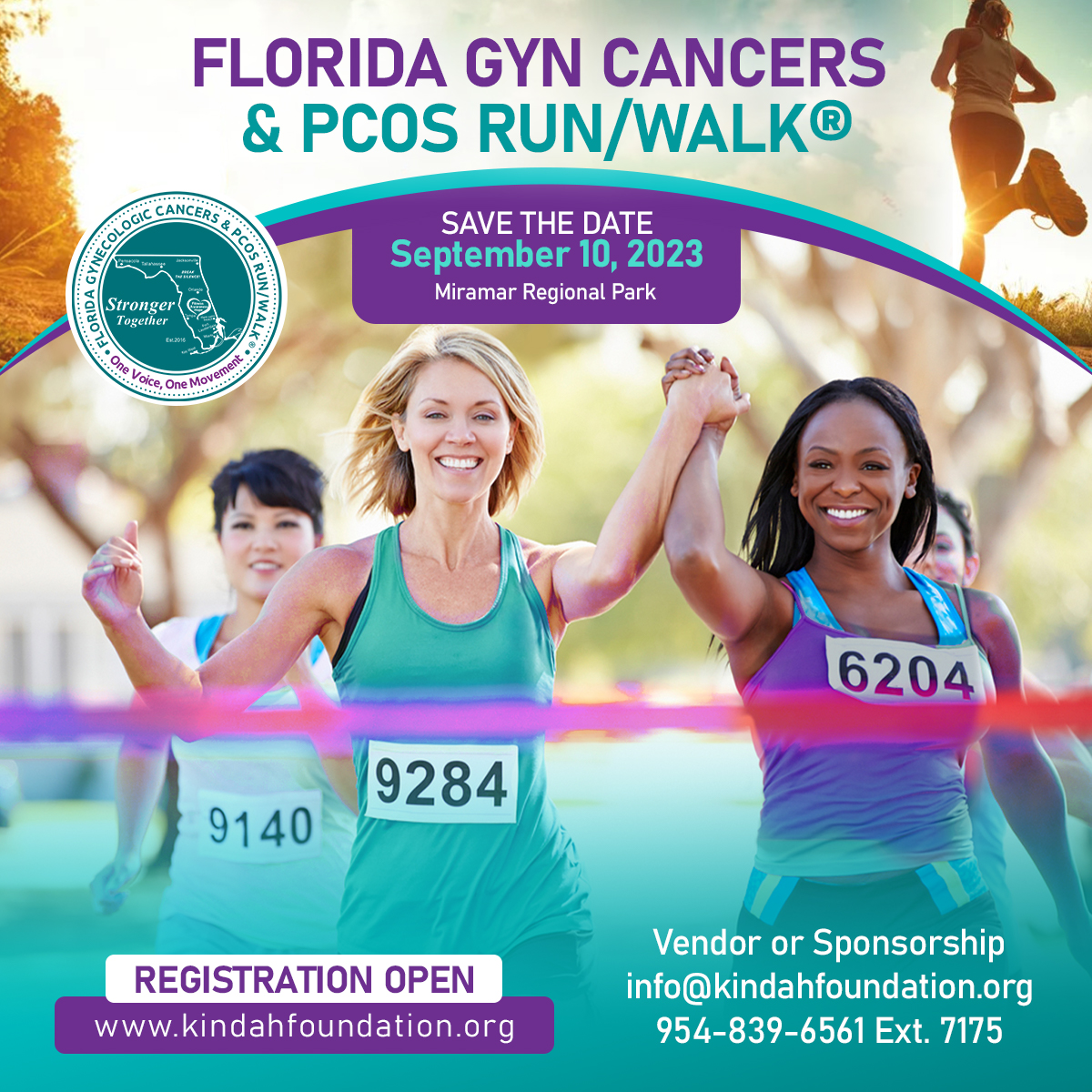 Florida Gynecologic Cancers & PCOS Run/ Walk tweet media