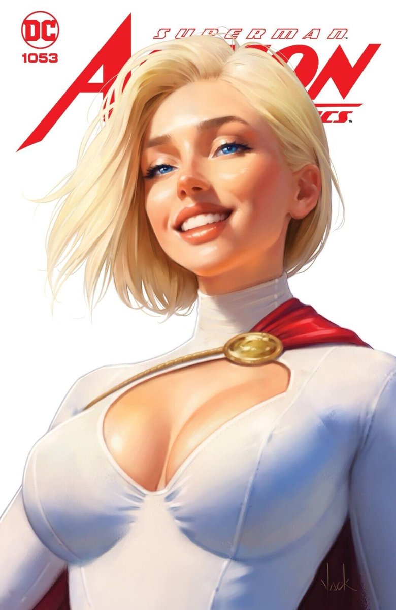 Latest collectible of POWER GIRL Pepsident model. Already costing far more than the cover price!
