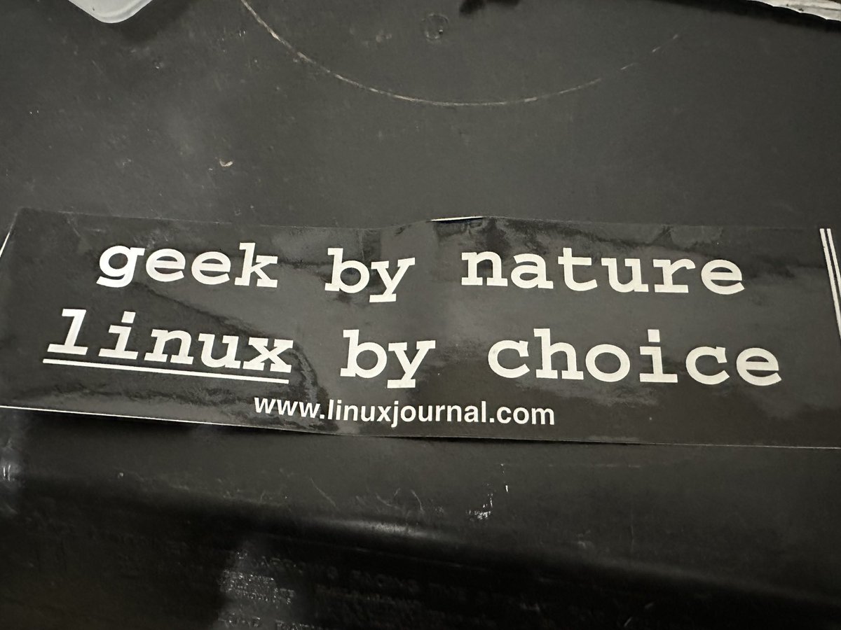 fwiles's tweet image. Also found this cleaning out the garage. #OldGeek