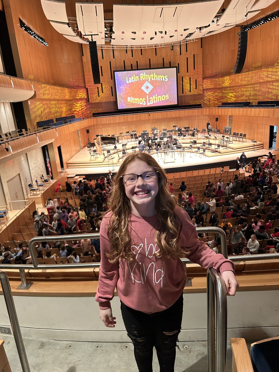 CaitlinDebower's tweet photo. 4th graders had an awesome day listening to the Omaha Symphony! Safe to say “Trampoline” by our very own Hadley was our favorite song 🎵 #lakeviewvikes https://t.co/tuaWtH1yJl