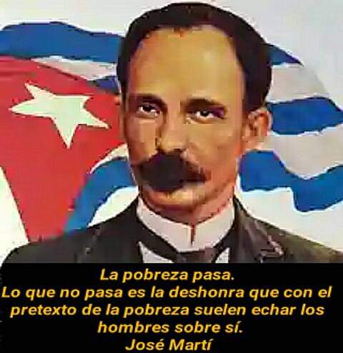 Nuestro héroe nacional siempre estuvo claro de las buenas cualidades humanas, siempre lo hizo con el ejemplo personal y una posición completamente patriótica. #CubaPorLaVida #CubaViveEnSuHistoria #CubaPorLaPaz #CubaPorLaSalud #CubaViveYTrabaja #MejorEsPosible #MejorSinBloqueo