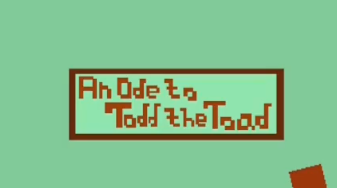 I played An Ode to Todd the #toad by 
<a href="/Soda_POP_67/">Celeste has made a slimegirl game!</a>
 cause I saw it and was bored. I also needed to uninstall something from my drive cause it's getting full. Fun #game though, liked it a lot.