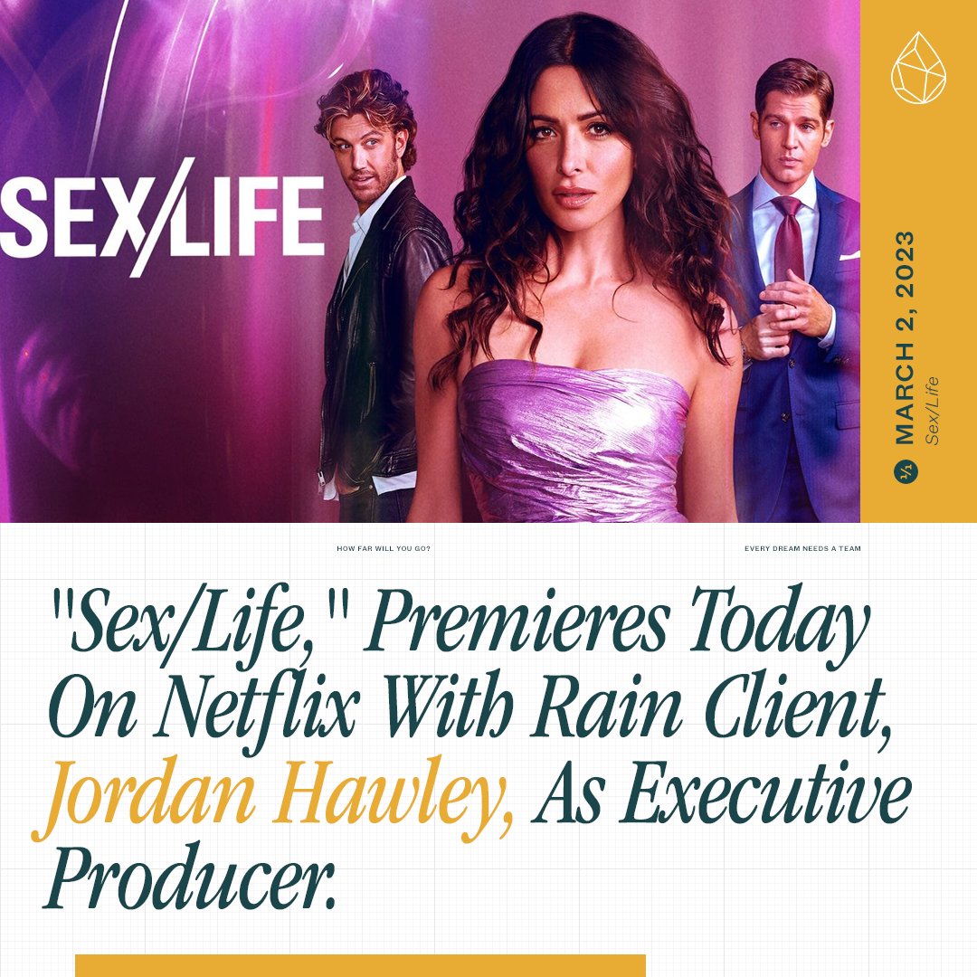 RainManagement's tweet photo. Looking for a new show to watch?... An all new season of "Sex/Life," airs today on Netflix. You won't want to miss this steamy drama series!
#RainLA #Rain #Rainclient #sexlife #dramaseries #drama #netflix #netflixseries #series #premiere #premiering https://t.co/nOyCN8tgcK