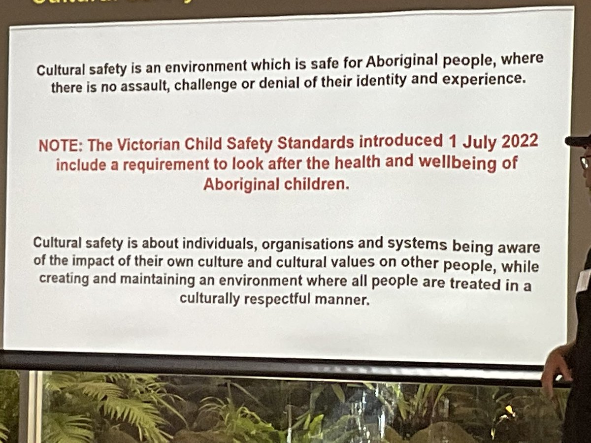 Very impactful cultural awareness and safety presentation at the @LearnLocal Regional Council plenary at #Bendigo Highly recommend, very accomplished presenter, Rob Hyatt from the Koorie Heritage Trust @VicGov_DJSIR @VicGovDE @VACCHO_org @KYC_Vic @VAHS1973 @IndigenousUoM