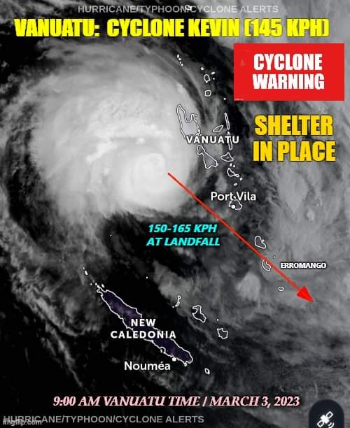 GlobalCyclones's tweet photo. #VANUATU:
- #96P  #16P #Invest96P #09F #Fiji #NewCaledonia #Erromango #Tanna #Samoa #Tafea  #AmericanSamoa #Kevin #CycloneKevin #TropicalCycloneKevin #TCKevin #Tonga #NewZealand #PortVila 
- BLOG/MAPS/SATELLITES:
https://t.co/BUDIrgDsl6 https://t.co/eisu63QHzO