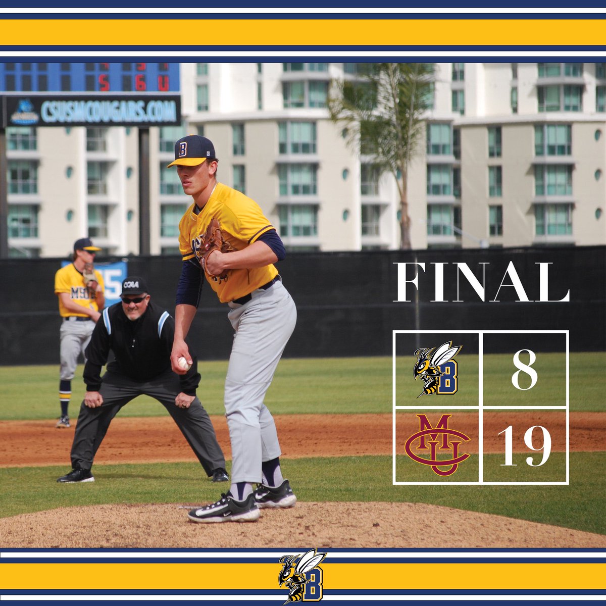 MSUB Baseball tweet media