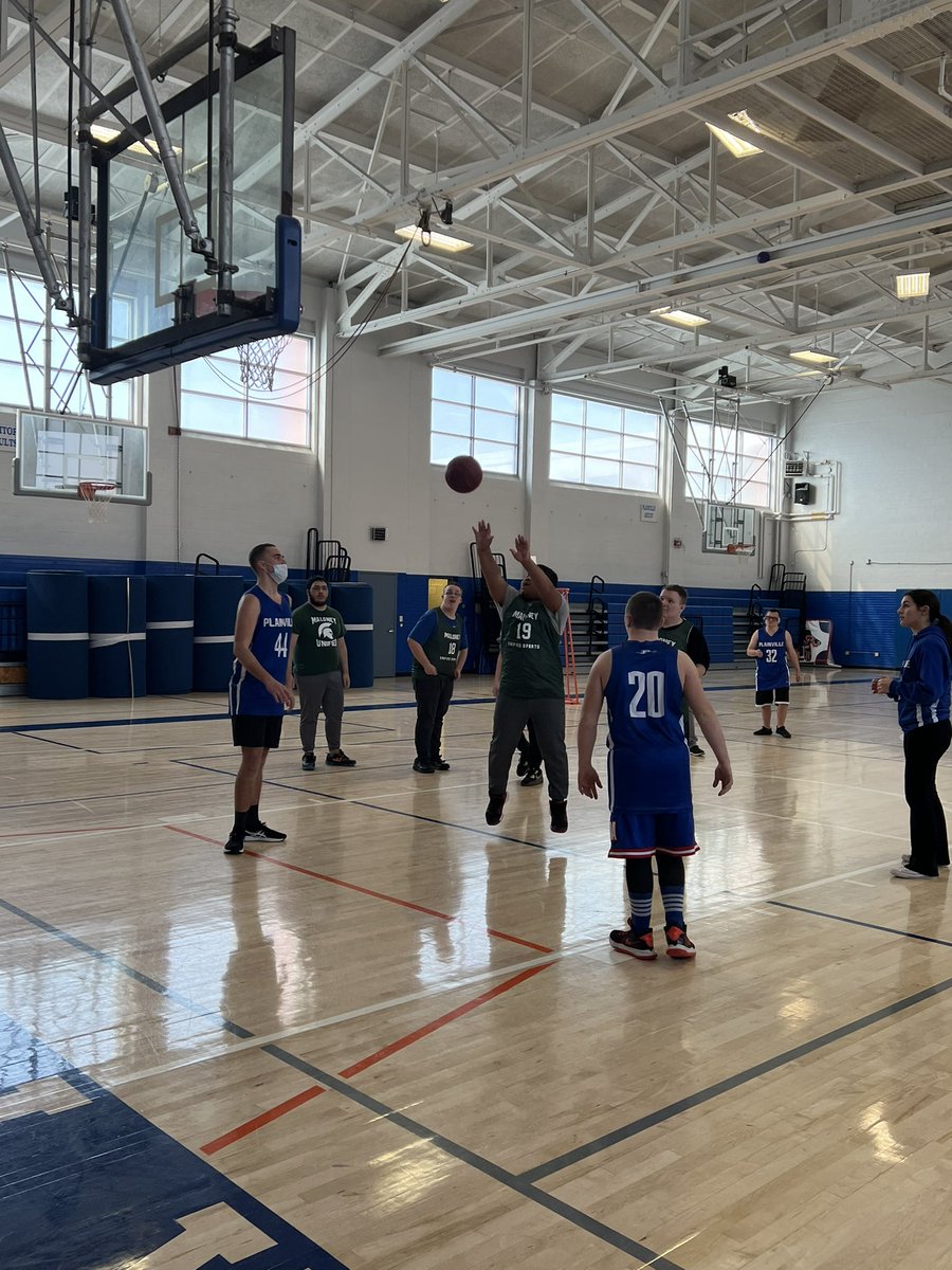 Plainville Unified Sports (@plainvilleunif1) on Twitter photo What a battle on the court 🏀 thank you <a href="/MaloneySpartans/">Maloney Athletics AD</a> Unified for such a competitive, fun game today!! Proud of all of the hard work from all athletes, especially <a href="/PLVBlueDevils/">Plainville High School Athletics</a>! What a battle on the court 🏀 thank you <a href="/MaloneySpartans/">Maloney Athletics AD</a> Unified for such a competitive, fun game today!! Proud of all of the hard work from all athletes, especially <a href="/PLVBlueDevils/">Plainville High School Athletics</a>!