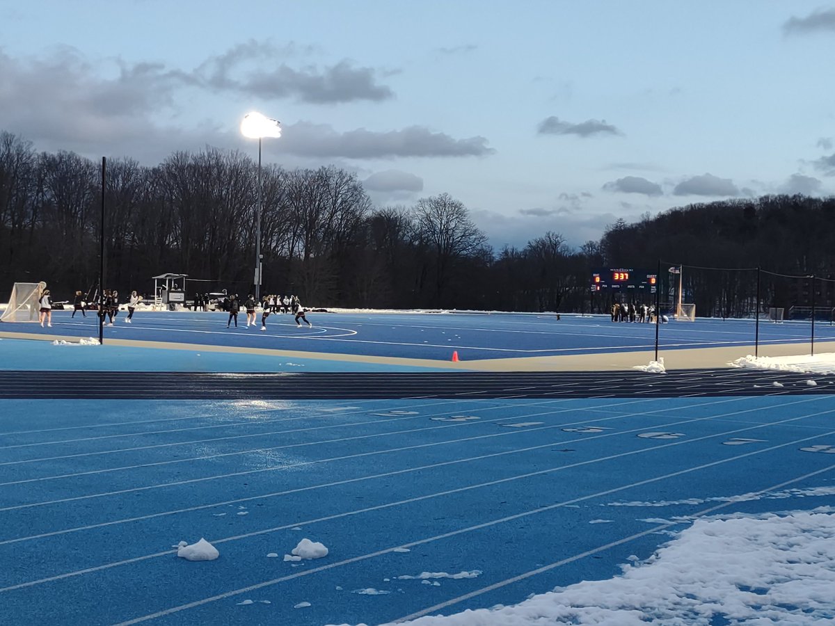 jcanslu's tweet photo. It was a nice evening for lacrosse. A win for the Lyons, 12-5. A HUGE Thank You to our facilities crew for getting the turf game-ready. We could not have played without those efforts! They get the game ball! @mhclyons @mtholyoke https://t.co/kyMAK1I1Bf