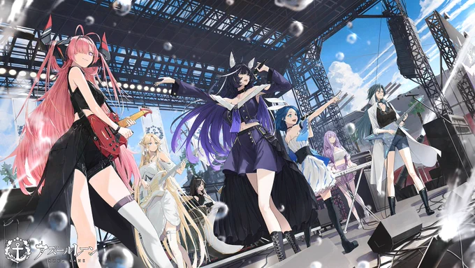 公開遅れましたが以前アズールレーン()で描かせていただいたイラストです 