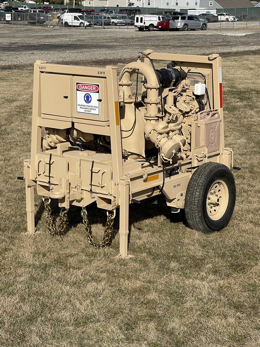 The Defense Logistics Agency has assigned <a href="/tjclarkintl/">TJ Clark Intl</a> National Stock Number (NSN) 4320-01-707-6951 as the manufacturer of record for the <a href="/USArmy/">U.S. Army</a>’s new 600 Gallon Per Minute (GPM) Fuel Pumping Assembly. #tothetacticaledge #tacticalrefueling #92F #expeditionary