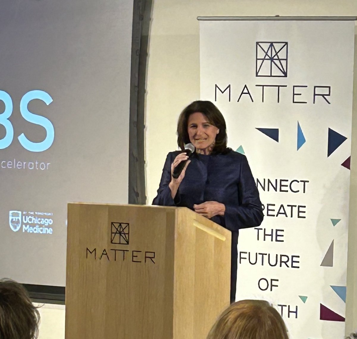 Exciting afternoon <a href="/MATTERhealth/">MATTER</a> -women owned startups presented ideas to diagnose, treat &amp; support women during menopause. <a href="/UChicagoMed/">UChicago Medicine</a>  sponsored <a href="/51Labs/">51 Labs</a> . Shari Snow, MD was a panelist &amp; UCM staff mentored the companies for 12 weeks. #HealthTech #womenentrepreneurs #Menopause