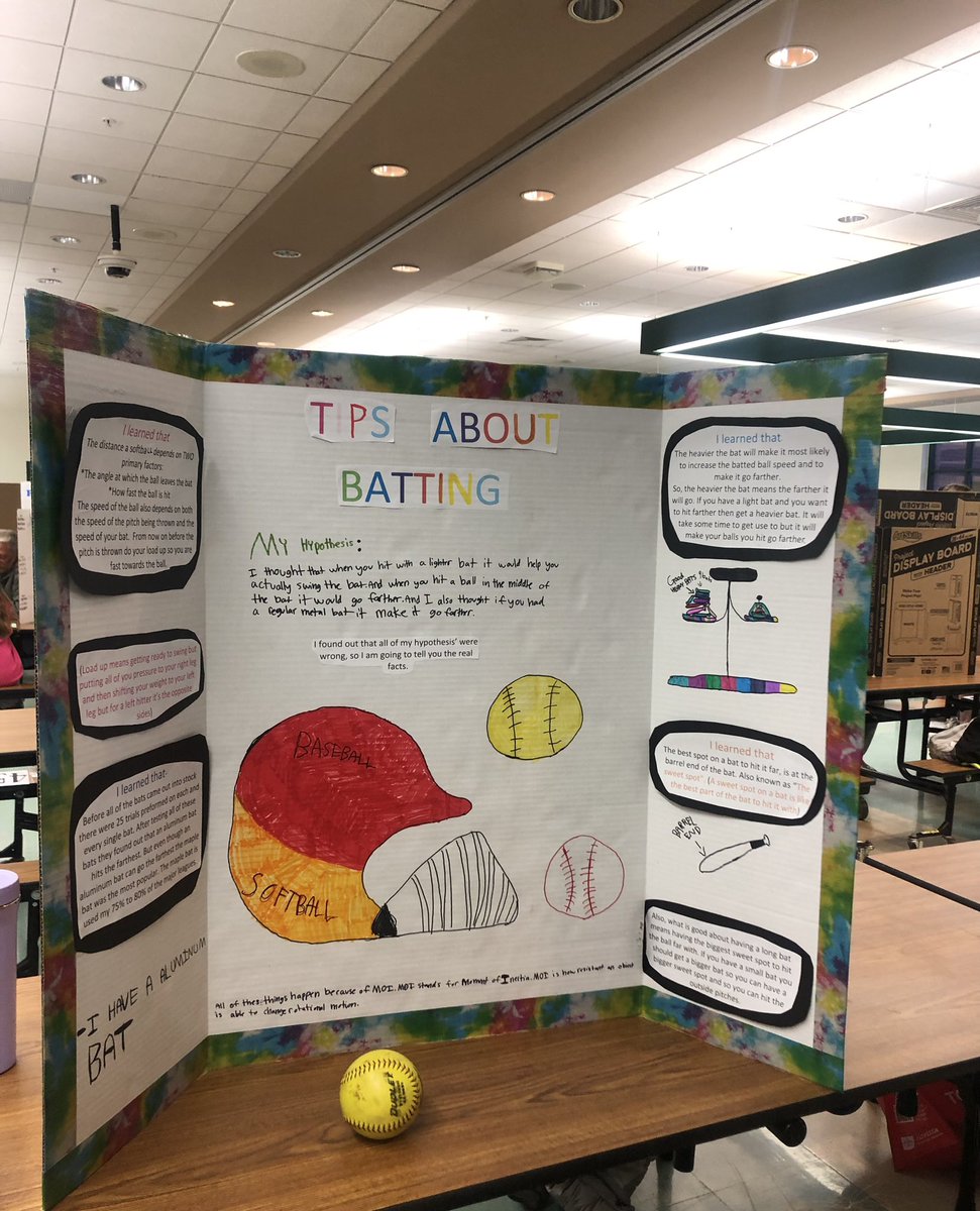 pchssoftball1's tweet photo. Our softball program attended the Green House Science Fair hosted by @PHSCC_NHS Such an awesome event with so many great projects. 
There was even a project on softball created by one of the students! 
 #WildcatPride 

@MkruszWildcats 
@Mr_Chlebek https://t.co/2K1HhTsQUJ