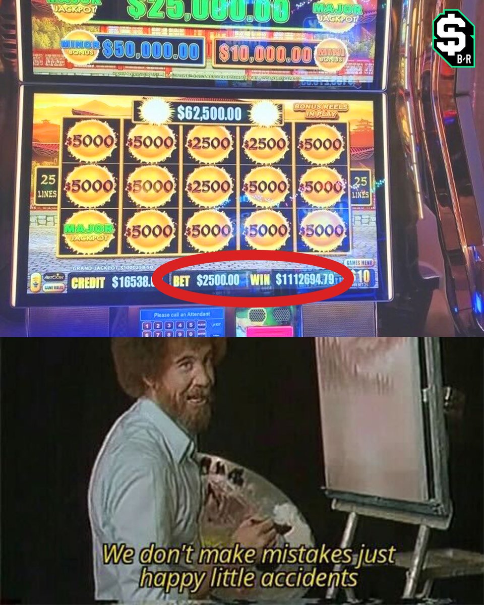 br_betting (@br_betting) on Twitter photo A Vegas local says they ACCIDENTALLY bet the maximum on this slot machine…
THEY PROCEEDED TO WIN THE $1.1M JACKPOT 🤯
(via <a href="/LasVegasLocally/">Las Vegas Locally 🌴</a>) A Vegas local says they ACCIDENTALLY bet the maximum on this slot machine…
THEY PROCEEDED TO WIN THE $1.1M JACKPOT 🤯
(via <a href="/LasVegasLocally/">Las Vegas Locally 🌴</a>)