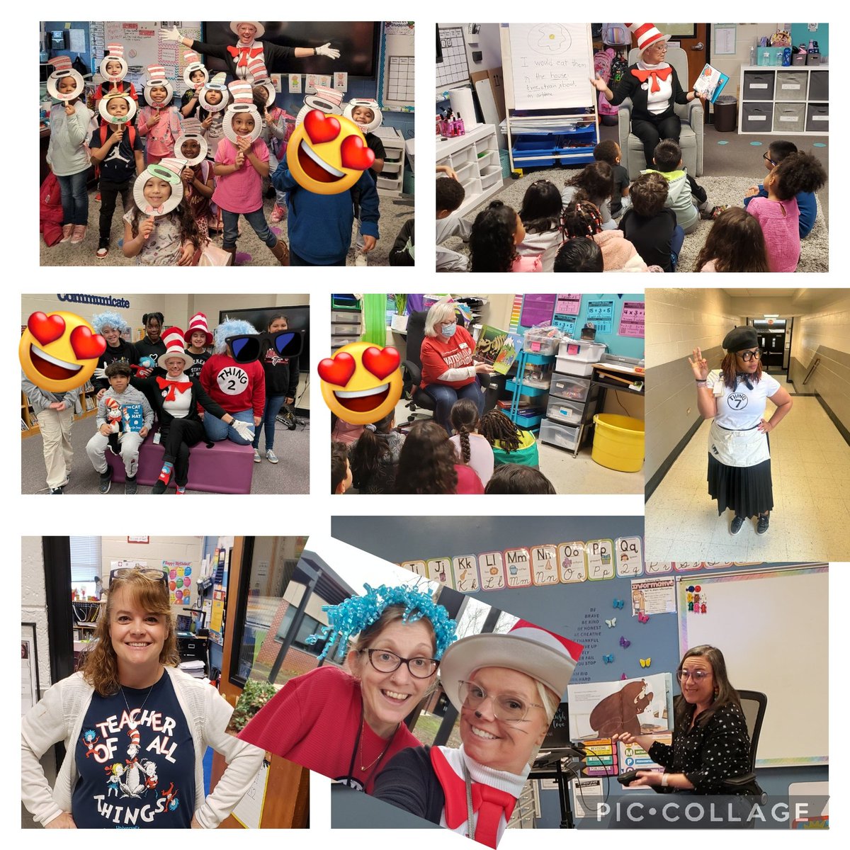 Celebrating all the good "things" about reading with visiting readers, trivia, character costumes, and book prizes.❤🤍❤🤍❤<a href="/Elaynawilson1/">Elayna Wilson</a> <a href="/TheLitAP/">Rashida</a>