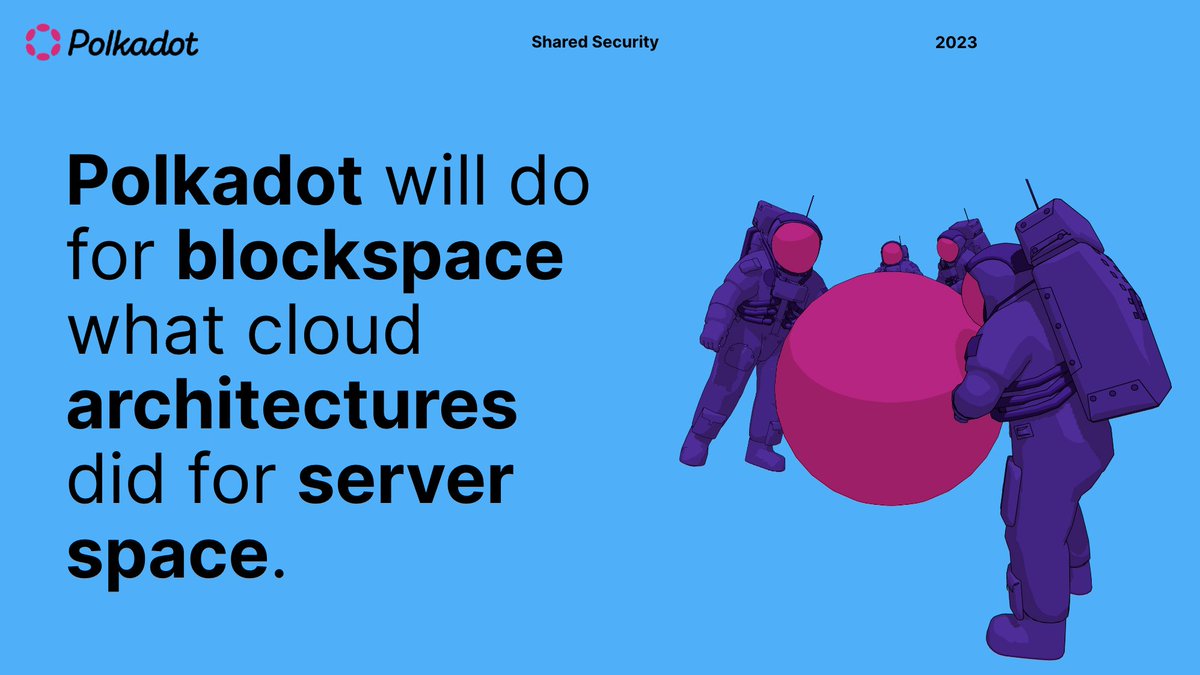 rphmeier's tweet photo. As a closing statement: it is not enough to scale blockspace production.

Proper scheduling is what unlocks value for builders to make use of high-quality, highly-flexible blockspace.

Just like cloud models disrupted server space. https://t.co/8O4Ah1Xl7P