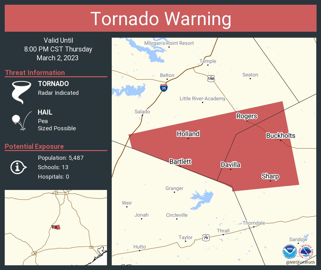 Weather Track US on Twitter "RT NWStornado Tornado Warning including