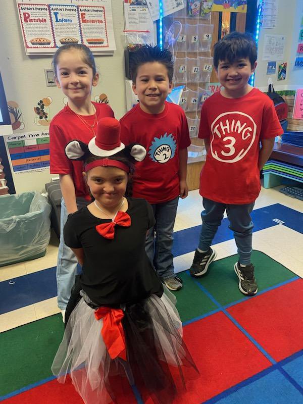 CaddoGrove's tweet photo. Second grade CGE dressed up for fun,
Happy Seuss Day everyone. https://t.co/Hx9sTWIywz
