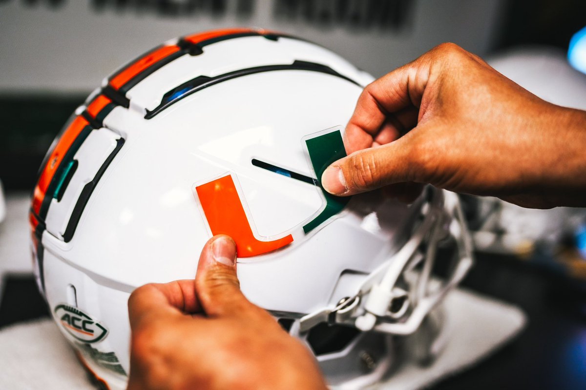 Miami Hurricanes Football on Twitter "Finishing touches."