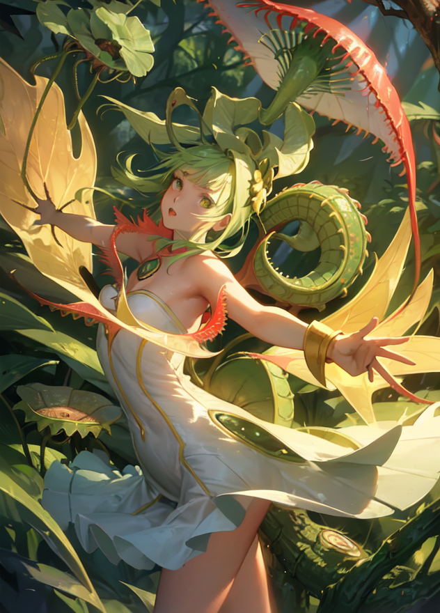 GIJIN_BCG's tweet photo. Anthropomorphic Dionaea muscipula🍃
#AIart #AIArtworks #GIJIN #bcgame #TCG #anythingv4 #HolaraAI  #AI #NFTs #NFTartist #nftart https://t.co/XQDbdHOQXR