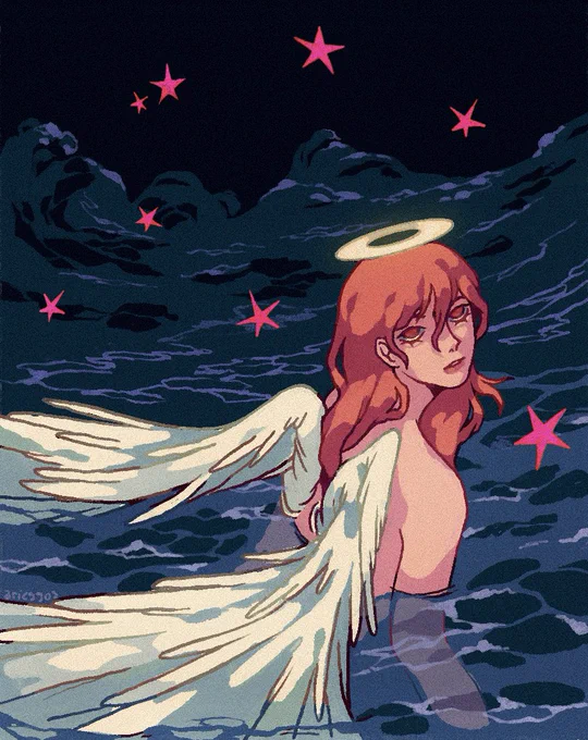 midnight swim#angeldevil #chainsawman #チェンソーマン 