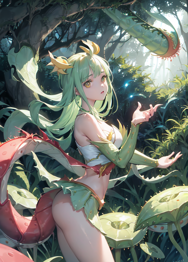 GIJIN_BCG's tweet photo. Anthropomorphic Dionaea muscipula🌿
#AIart #AIArtworks #GIJIN #bcgame #TCG #anythingv4 #HolaraAI  #AI #NFTs #NFTartist #nftart https://t.co/7NOoLJZZkX
