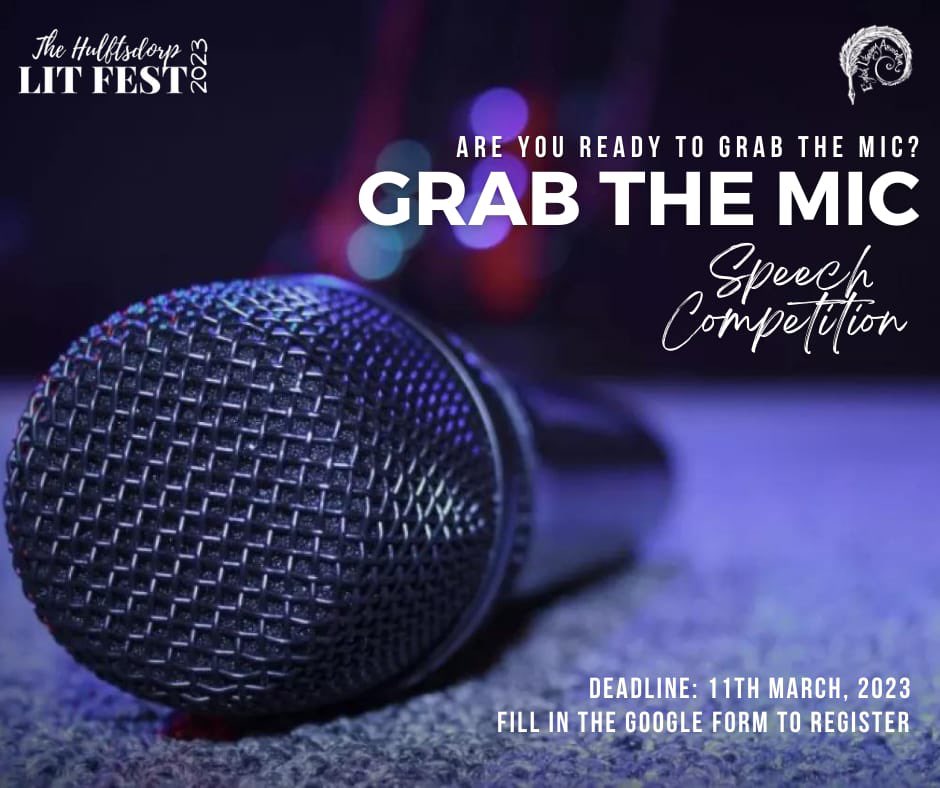ELASLLC's tweet photo. From eloquent speeches to powerful talks, grab the mic and make a mark at Grab The Mic!
We invite you to register for โGrab The Micโ and take the first step towards unleashing your talent!
Fill in the Google form via
https://t.co/oseWNglaKV
#ELA23 #LitFest23 #GrabtheMic https://t.co/NsPc2Rigtv
