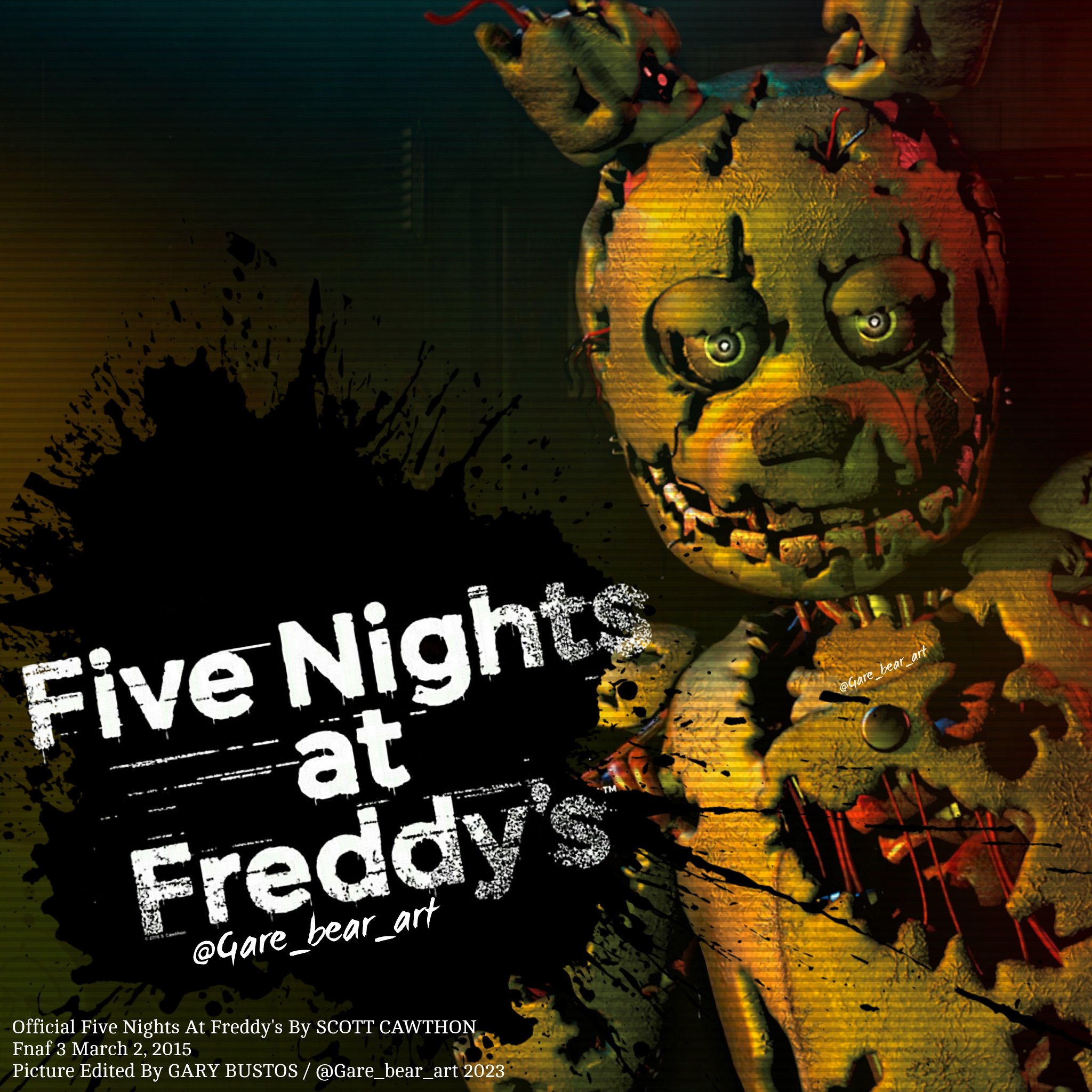 Five Nights At Freddy's AR Special Delivery by GareBearArt1 on